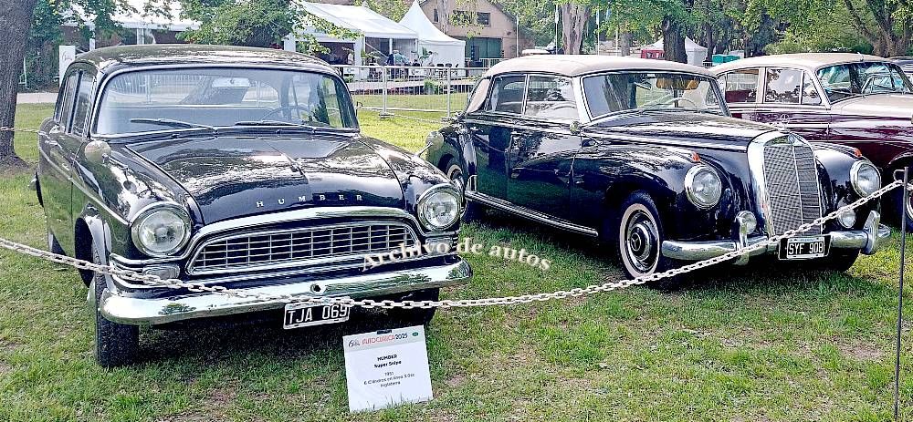Humber Super Snipe visto en AutoClásica 2025