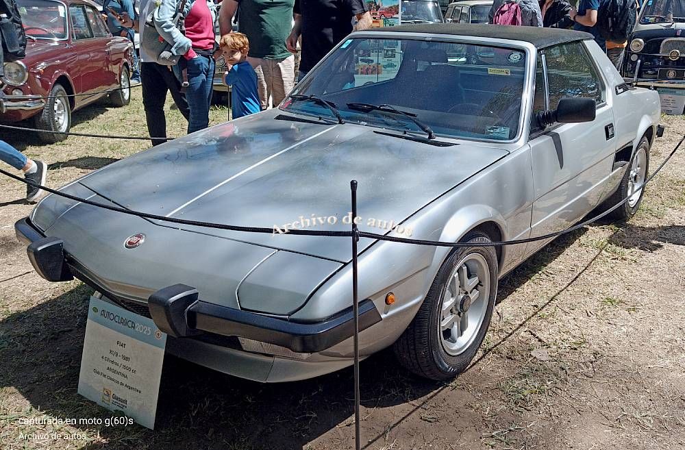 Fiat X1/9 visto en AutoClásica 2023